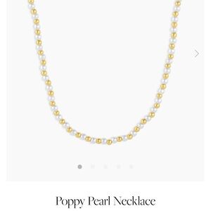 Gorjana Poppy Pearl Necklace